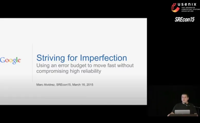 SREcon15 - Error Budgets and Risks