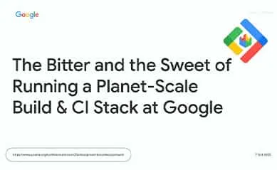 SREcon25 Europe/Middle East/Africa - The Bitter and the Sweet of Running a Planet-Scale Build &...