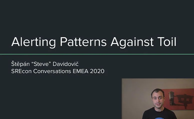 SREcon Conversations Europe/Middle East/Africa with Štěpán Davidovič, Google Inc.