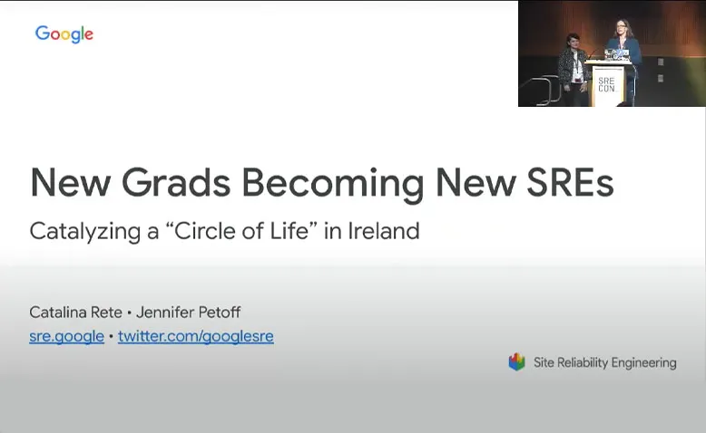 SREcon23 Europe/Middle East/Africa - New Grads Becoming New SREs: Catalyzing a “Circle of Life”...