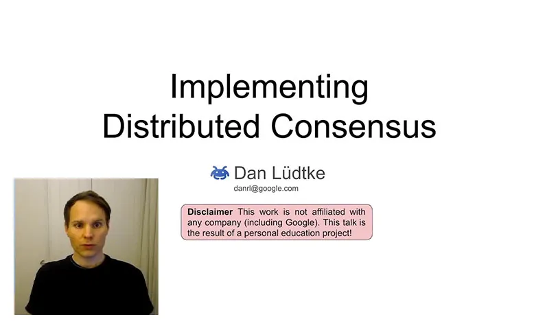 SREcon20 Americas - Implementing Distributed Consensus