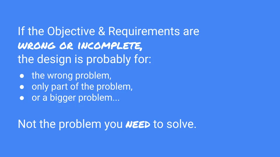 Not the problem you need to solve