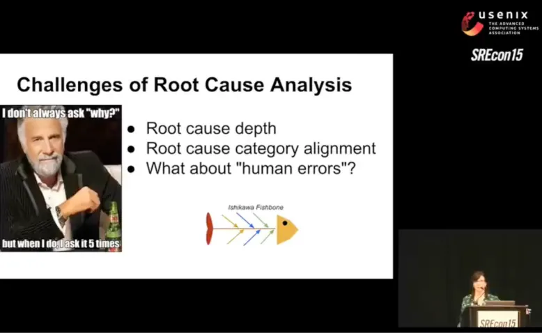 SREcon15 - Incident Analysis