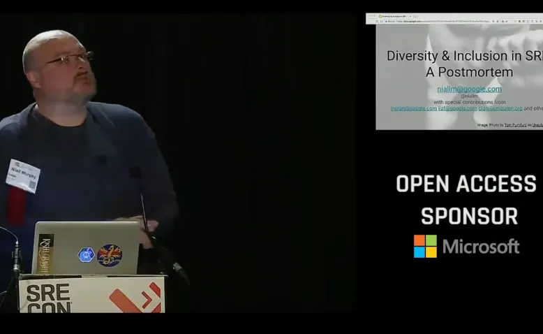 SREcon17 Europe/Middle East/Africa - Diversity and Inclusion in SRE: A Postmortem