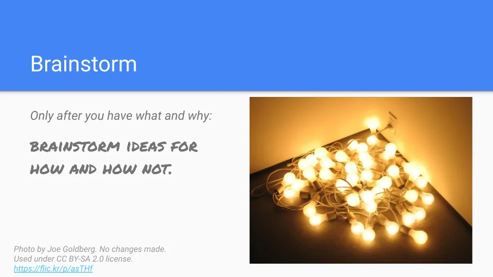 Brainstorm
